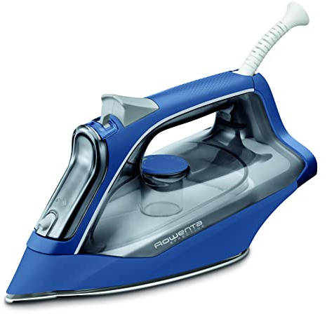 Rowenta Effective DX1636D1 – Plancha de Vapor 2400W, Golpe de Vapor 120 g/min, Suela de Acero Inoxidable, Fácil de Usar, Función de Vapor Automático, Ideal Principiantes