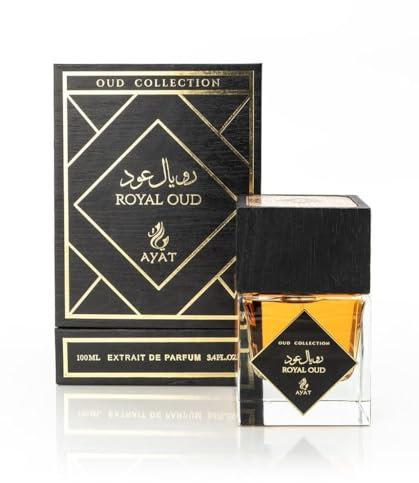 AYAT PERFUMES Eau de Parfum Oud Collection, 100 ml, fragancia árabe, para hombres y mujeres, una sensual fragancia oriental diseñada y fabricada en Dubai, Reina de Oud