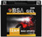 BSA YT12B-BS GEL Motorradbatterie 12V 12Ah 215A/EN Batterie doppelte Lebensdauer entspricht 51001 51015 YT12-B4 GT12B-4 CT12B-4 vorgeladen auslaufsicher wartungsfrei