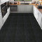 Self Adhesive Floor Tile Peel and Stick Floor Tiles Vinyl Flooring Black Grey Marble for Bathroom Kitchen Living Room 30x30cm 36pcs