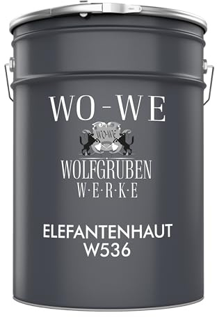 WO-WE Elefantenhaut Tapetenschutz Wandschutz Farbe | Transparent - 2,5L