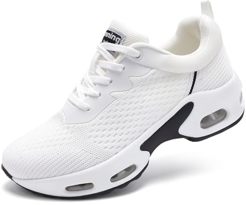 Womens Trainers Air Cushion Arch Support Memory Foam Comfortable Gym Sneakers