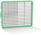 Genius Nicer Dicer Chef Messereinsatz 2 in 1, Gemüseschneider Zubehör, Gemüse Obst Salat in Würfel Stiften Streifen schneiden, G-NOX-Qualität, Mintgrün