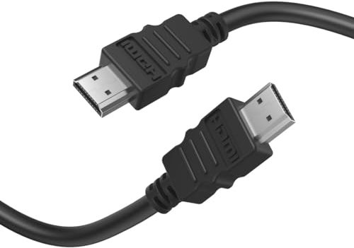 Hama Câble HDMI (Cable HDMI Haute Vitesse High Speed, Cordon HDMI, 1.5m, mâle-mâle) Noir