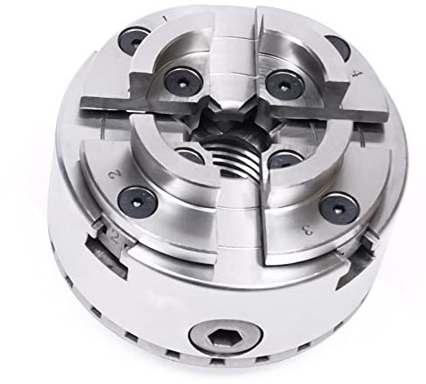 Mandrino a ganasce M 33, mangime a 4 ganasce con ruota conica di precisione, per tornio, lama a tornio autocentrante, diametro 96 mm, 40 C, 2,4 kg