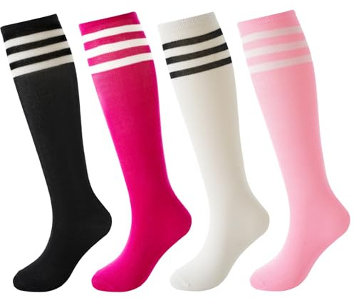 BISOUSOX Kids Football Socks for Girls & Boys, Junior Football Boot Socks