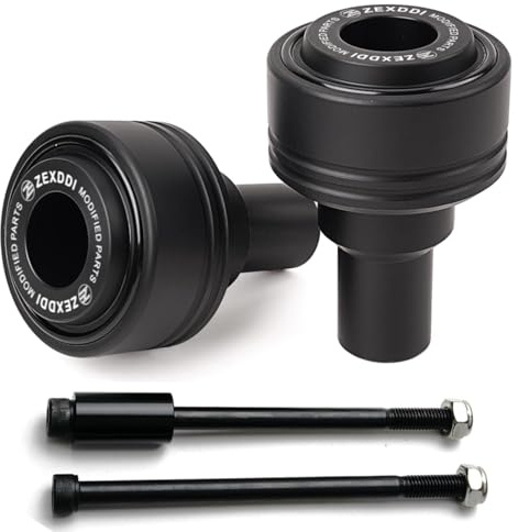 ZEXDDI Fit For Ka-wasaki Z650 RS Z 650 2023 Ninja 650 Ninja650 KRT Ninja 650L EX650 2017-2024 Motorcycle Frame Sliders anti-collision Fall Protection crash z650rs (Black)
