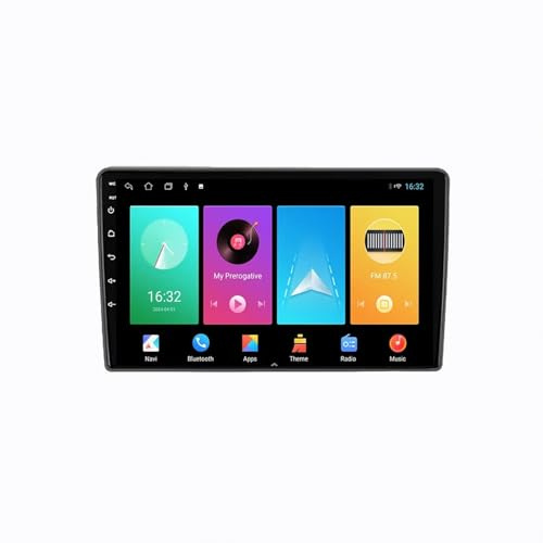 Trådlös Apple Carplay Android Auto-Skärm för GAZ Gazelle Next 2013-2021 Backkamera, Spegellänk, Bluetooth, Röststyrning, Gps-Navigering, Aux, Röstassistent, 8 Kärna 4G+64G