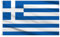 AhfuLife Grande Drapeau Grèce 90×150cm, 1Pcs Drapeau Grec Double Face avec œillets en Laiton en Polyester pour Jeux Olympique Jour de l'Indépendance Grecque Fête Nationale Anniversary Jardin Décor