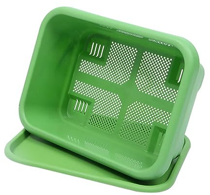 INOOMP Vaso Per Piante Da Giardino Per Piantare Verdure 1 Pz. Vasi Per Piante in Plastica Con Drenaggio Inferiore Robusti E Adatti Alluso