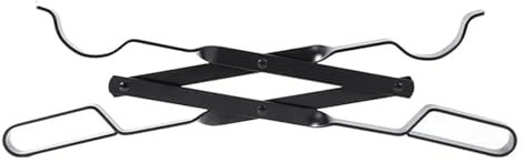 Pince pour Foyer, 66 cm de Long, Pince pour cheminée, Pince pour bûches en métal, Pince pour bûches, Pince Robuste en Fer forgé pour Foyer intérieur et extérieur