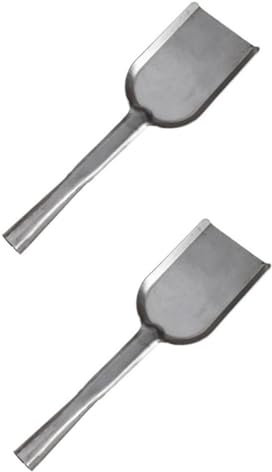 KICHOUSE 2piezas Palas Artesanales Para Estufa y Barbacoa Espátulas Para Recoger