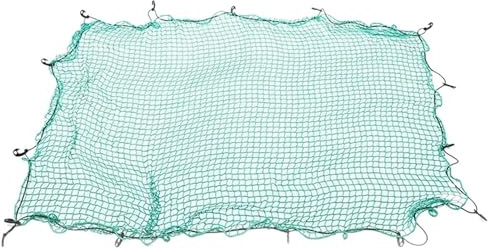 ZWCSHUU Rete per rimorchio con Corda Elastica Rete di carico Universale for rimorchio, Organizer for Camion, Copertura for Rete Resistente, Accessori for Il Trasporto(1.5x2.2m)