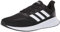 adidas Herren Falcon Laufschuh, Core Blk, 42 2/3 EU