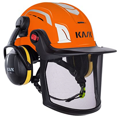 KASK Safety Helmet Zenith-X AIR Combo - ANSI, 203-Orange