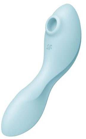 Satisfyer Curvy Trinity 5 Connect App Dildo Vibratore | 3 Motori & doppia Usabilità | Impermeabile (IPX7) | Massaggiatore Clitorideo Sex Toys | Stimolatore silenzioso del Clitoride per Donne