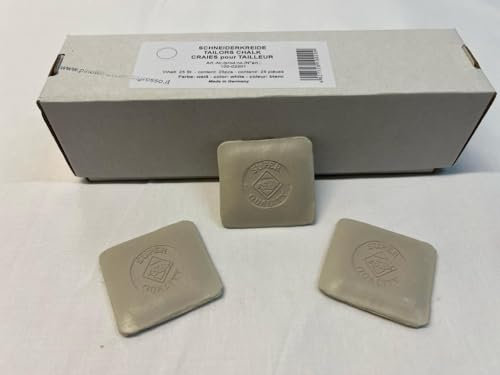 GESSI BIANCHI DA SARTO PER TESSUTI CONF DA 25 PZ-ESBE SUPER QUALITY MADE GERMANY