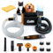 Mxmoonant Kit per la Toelettatura del Cane, Aspirapolvere, Soffiatore per Cani e Tagliacapelli Tutto in Uno, Velocità Continua, Caldo e Freddo Regolabili, con Asciugamano per Cani