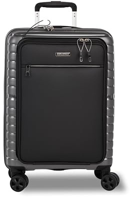 Worldpack® Trolley Handgepäck Dallas 50 cm – Leicht, robust & leise – Koffer mit 360° Doppelrollen, TSA-Schloss & Laptopfach – Reisekoffer 38L für Flugzeug & Bahn