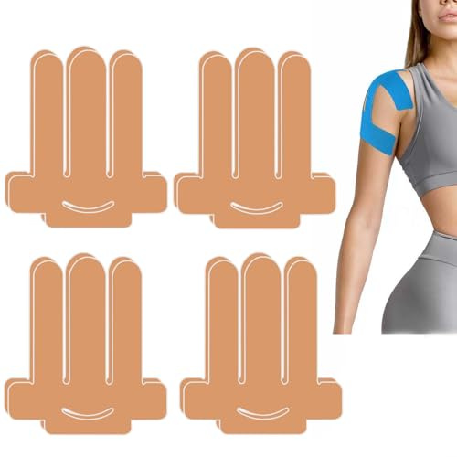 NELLHOMY 8 cintas de kinesio para hombros precortadas