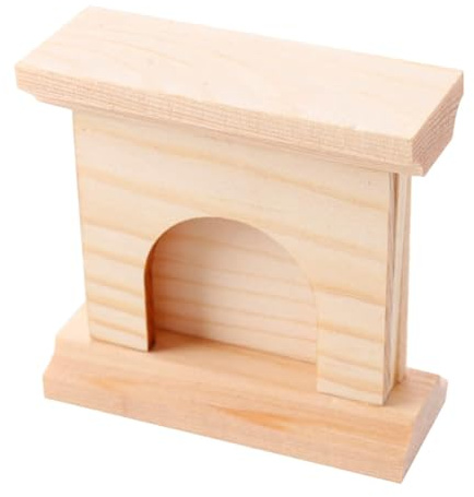 HuadaXtai Cheminée Miniature 1/12 pour Enfants, Ornement, Accessoires de Décoration pour Maison de Poupée