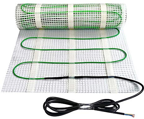 Elektrisk golvvärme, 150 watt per m², elektrisk, TWIN-teknologi, JWS, 8 m²