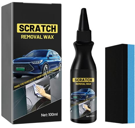 Car Scratch Remover 2025 – Advanced Deep Scratch Repair Cream – Anti-Scratch Car Paint Restorer for All Paint Colours – Car Scratch Repair Kit for Clear Coat & Minor Scratches (1)