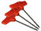 Linic UK Made Set of 3, 5mm Twist Gimlet Screw Awl Wood Boring Hole Making (W8050). Free UK Postage.