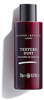 Daimon Barber Texture Dust Hair Styling Volume Powder, Matte 20g | Styling Powder for a Natural Matte Finish with Added Volume and Texture. Ideal for Fine and Thinning Hair Seeking Fullness.