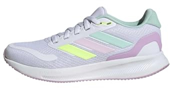 adidas Unisex Kids RUNFALCON 5 Shoes Kids, Cloud White/Clear Mint/Clear Pink, 12.5 UK Child