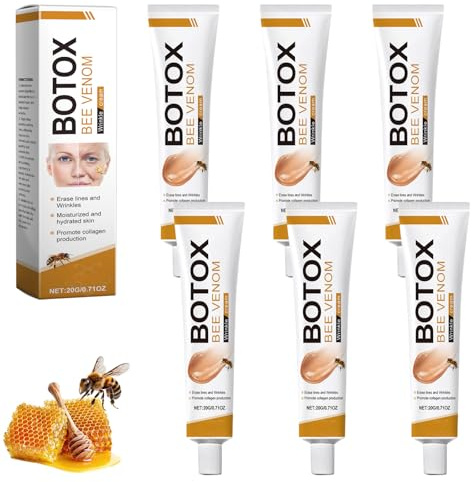Bijongiff Rimpelborttagningskräm, magisk allt-i-ett hudkräm, lyftande och återställande – alla hudtyper – anti-aging biongiff kräm, anti-rynk förtätande kräm, ansiktskräm (6st)