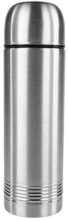 Tefal Senator Isolierflasche, Edelstahl, Silber, 7,5 x 7,5 x 26,7 cm