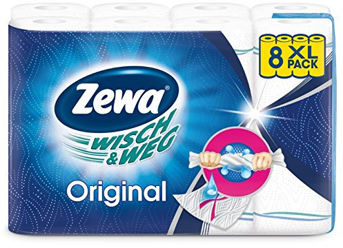 Zewa Wisch und Weg Original Küchenrolle, 8 Stück