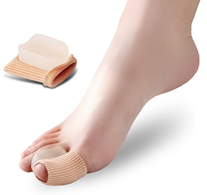 Cuidado de pies hallux valgo silicona dedo protector de separación diario-uso Elitzia ETFT032