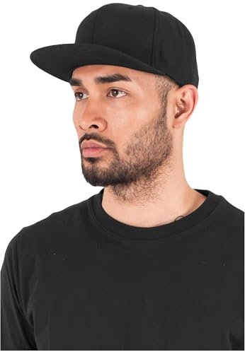 Flexfit Unisex - Kinder Und Jugendliche Classic Snapback Cap Kappe, Blk/blk, Kids EU