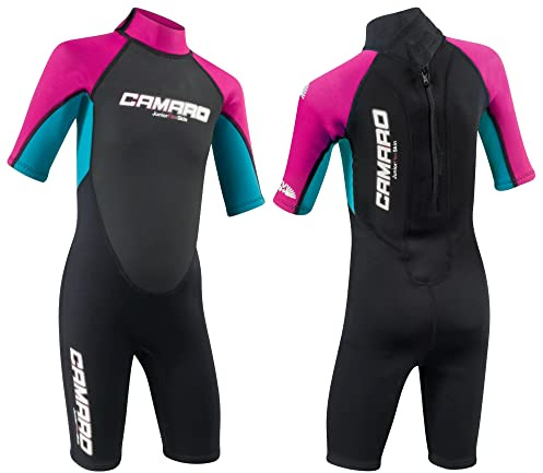 CAMARO Junior´s Flex Shorty REVO Girl 3/2mm Kinder Neoprenanzug Schwimmanzug