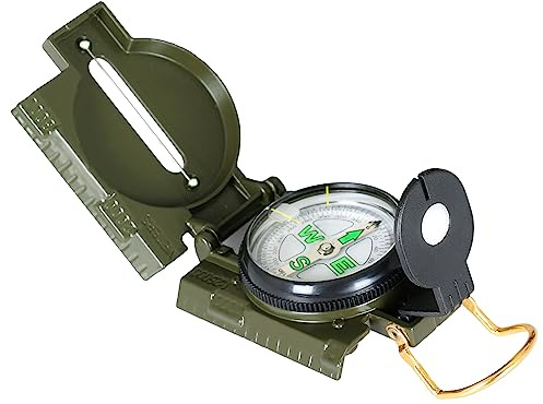 Welsberg Marschkompass Wanderkompass Marschrichtung Navigationskompass, Outdoor Kompass, Tarnfarbe