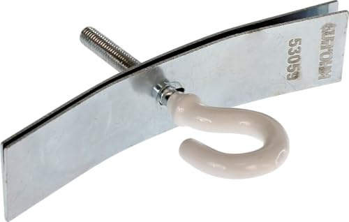 EUR'OHM Accessoire de fixation luminaire métallique - XL batipro 95mm + piton - Câble gaine et connectique