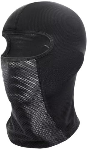 ROTTO Pasamontañas Refrescante Balaclava de Seda para Motociclismo Ciclismo Pesca para Hombre Mujer Protección Solar