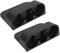 Car Seat Cup Holder,2Pcs Car Seat Cup Holder Car Seat Wedge Cup Holder Space Saving Washable Removable Car Seat Gap Filler Cup Organizer Storage Box Interior Organizer (Black)
