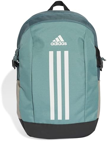 adidas Unisex Power Backpack, powder teal/white, One size