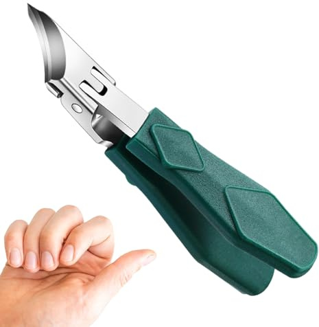 Iouyjiu Coupe-Ongles Incarnés - Pince à Ongles Inclinée Ergonomique à Bord Précis,Accessoire Pédicure pour Femme Homme Seniors - Usage Domestique & Voyage