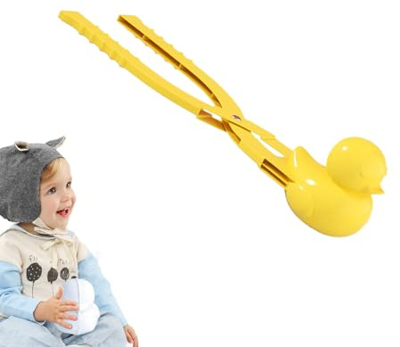 Molde para Hacer Bolas de Nieve | Vinculación Entre Padres E Hijos Juegos De Invierno para El Jardín con Mango | Molde para Hacer Bolas de Nieve | para Niños Niñas Familia Amigos Mujeres Hombres