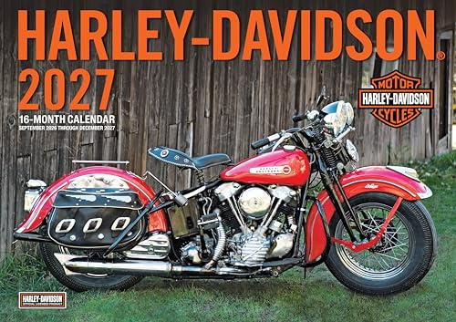 Harley-Davidson 2027 17x12: 16-Month Calendar--September 2026 through December 2027