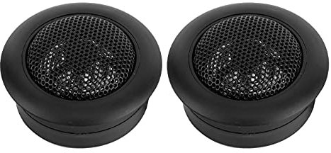 Qiilu 2 pcs Car Speakers, Universal 120W High-Power Car Speakers Tweeter Small Audio Music Player 2k~22kHz