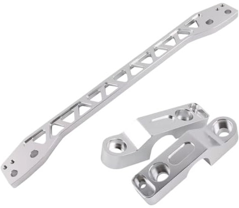Silver Rear Subframe Strut Brace Compatible With Civic ES EP3 DX 01-05 And RSX 02-06 Chassis Support Rod 1PCS