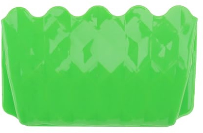 Toyvian Estante Externo Verde Conejos y Mascotas Pequeñas para Plástico Función de Fácil Limpieza, Comedero Práctico para Hamsters y Conejillos de Indias