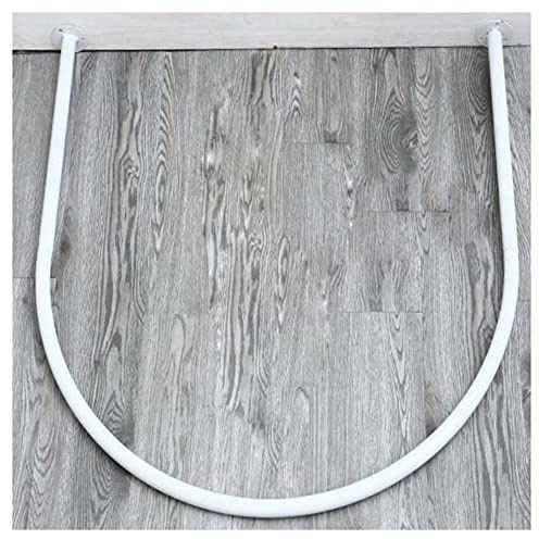 U Sd metall duschstång för badrum väggmonterad hörnbadkar hanr Detive vit badstång 100 x 100 cm dusch hållare hållare