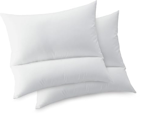 Bleu Calin Lot de 2 Oreillers Modulables - 3 positions - Confort Ergonomique, Oreiller de Lecture - Enveloppe Coton - 65 x 65 cm