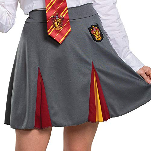 DISGUISE Harry Potter-kjol, Gryffindor-kjol, officiell Harry Potter trollkarl World House tema klänning botten kostym byxor